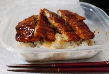 アマチュアの鰻丼料理