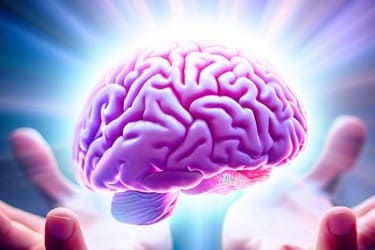 脳の能力を発揮しているイメージ