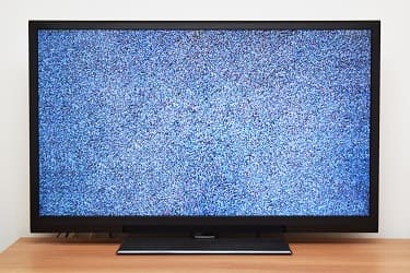 映らないテレビ